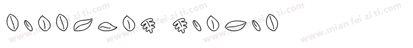 Seasonal Leaves字体转换